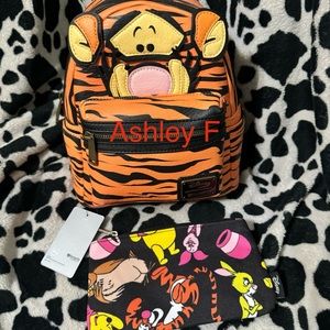 Tigger loungefly backpack & pencil case